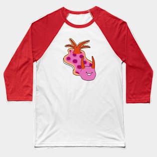 Lesbian Pride Sea Slug Baseball T-Shirt